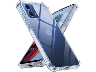 Motorola Moto G34 Hülle Crystal Clear Case Bumper transparent