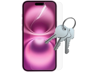 100% Display Schutz Folie Apple iPhone 16 Crystal Clear