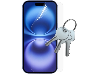 100% Display Schutz Folie Apple iPhone 16 Plus Crystal Clear