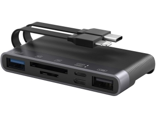 6-in-1 Multifunction Card Reader Photo Adapter