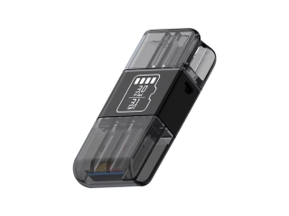USB-C USB-A OTG zu MicroSD Cardreader Photo File Adapter