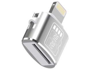 Lightning zu MicroSD Foto Video Datei Transfer Adapter