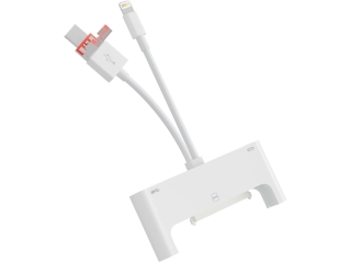 Dual Head USB-C/USB-A Lightning zu SATA SSD USB 3.0 Adapter