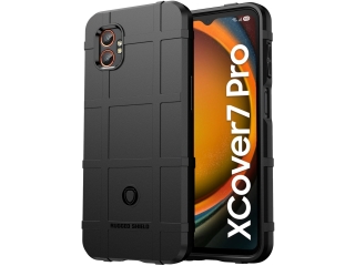 Samsung Galaxy XCover7 Pro Rugged Shield Anti-Shock Case schwarz