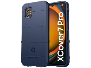 Samsung Galaxy XCover7 Pro Rugged Shield Anti-Shock Case navyblau