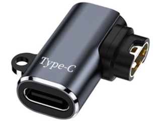 Garmin Smartwatch Ladeadapter für USB-C mit 90-Grad Winkel