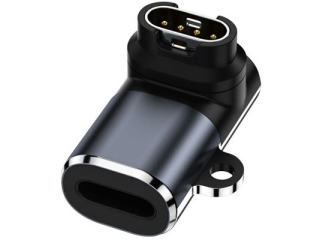 Garmin Smartwatch Ladeadapter für Lightning mit 90-Grad Winkel flach