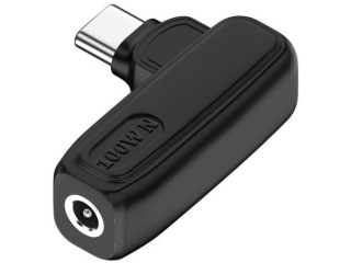 DC 3.5 x 1.35 mm auf USB-C Ladeadapter L-Form PD 100W