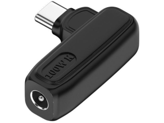 DC 4.0 x 1.7 mm auf USB-C Ladeadapter L-Form PD 100W
