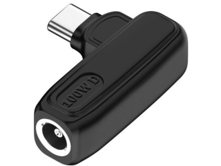 DC 6.5 x 4.4 / 1.4 mm auf USB-C Ladeadapter L-Form PD 100W
