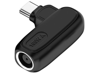 DC 7.9 x 5.5 / 0.9 mm auf USB-C Ladeadapter L-Form PD 100W