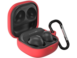 Samsung Galaxy Buds2 Pro Liquid Silikon Case Hülle rot