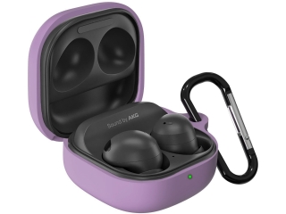 Samsung Galaxy Buds2 Pro Liquid Silikon Case Hülle purple