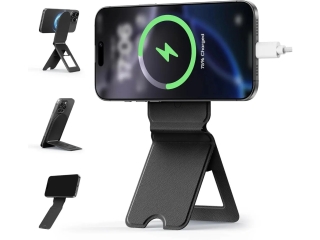 Flat Magnetic Folding Stand iPhone Halterung faltbar schwarz