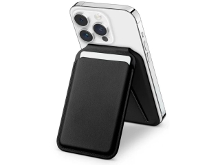 Flat Magnetic Dual Card Holder für iPhone MagSafe schwarz