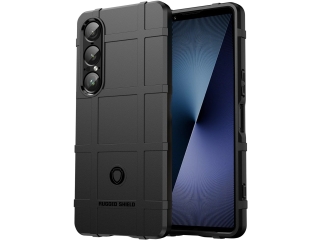 Sony Xperia 1 VII Rugged Shield Anti-Shock Case schwarz