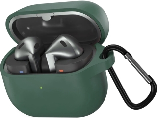 Samsung Galaxy Buds3 Liquid Silikon Case Hülle nachtgrün