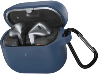 Samsung Galaxy Buds3 Liquid Silikon Case Hülle navyblau