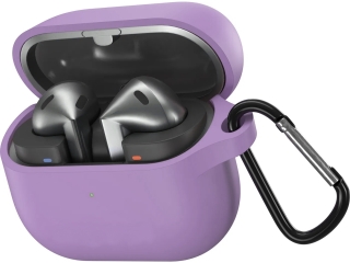 Samsung Galaxy Buds3 Liquid Silikon Case Hülle purple