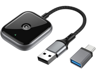 Wireless CarPlay Adapter für iPhone schwarz