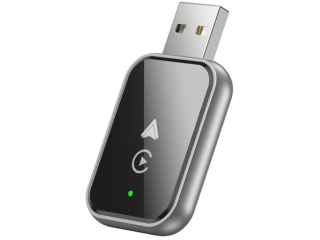 2-in-1 Wireless iOS Carplay & Android Auto Dongle schwarz