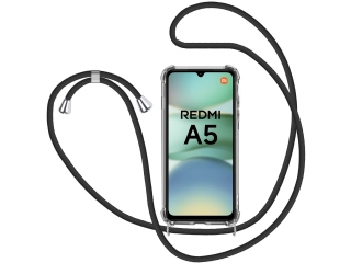 Xiaomi Redmi A5 Handykette Necklace Hülle Gummi transparent