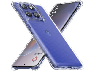 Motorola Edge 60 Pro Hülle Crystal Clear Case Bumper transparent