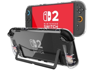Nintendo Switch 2 Gummi Hülle flexibel dünn transparent hochglanz