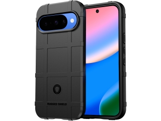 Google Pixel 10 Rugged Shield Anti-Shock Case schwarz