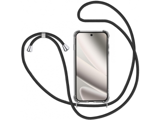 Google Pixel 10 Pro XL Handykette Necklace Hülle Gummi transparent