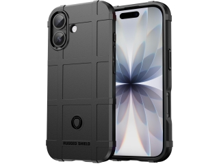 Apple iPhone 17 Rugged Shield Anti-Shock Case schwarz