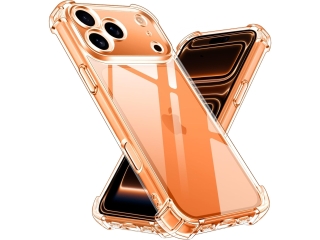 Apple iPhone 17 Pro Hülle Crystal Clear Case Bumper transparent