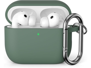 Apple AirPods Pro 3 (2025) Liquid Silikon Case Hülle Sage green