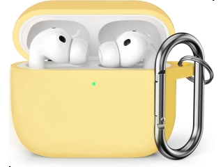 Apple AirPods Pro 3 (2025) Liquid Silikon Case Hülle Limoncello