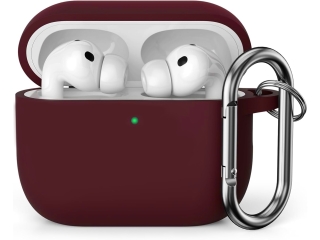 Apple AirPods Pro 3 (2025) Liquid Silikon Case Hülle Merlot
