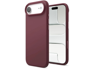 Apple iPhone Air Liquid Silikon Case Hülle Dark Cherry