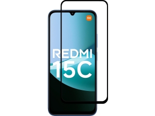 Xiaomi Redmi 15C 4G 100% Vollbild Panzerglas Schutzfolie 2.5D 9H