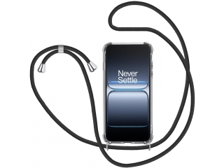 OnePlus Nord 5 Handykette Necklace Hülle Gummi transparent