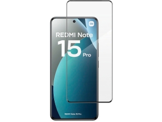 Xiaomi Redmi Note 15 Pro 4G 100% Vollbild Panzerglas Schutzfolie 2.5D