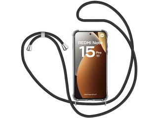 Xiaomi Redmi Note 15 Pro 5G Handykette Necklace Hülle Gummi clear