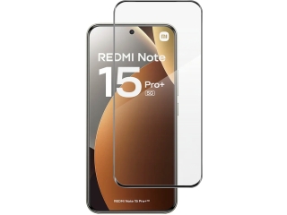 Xiaomi Redmi Note 15 Pro+ 100% Vollbild Panzerglas Schutzfolie 2.5D 9H