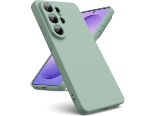 Samsung Galaxy S26 Ultra Liquid Silikon Case Hülle matcha green