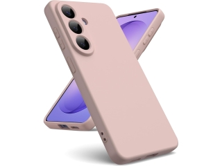 Samsung Galaxy S26+ Liquid Silikon Case Hülle rosa