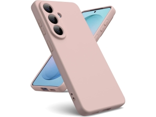 Samsung Galaxy S26 Liquid Silikon Case Hülle rosa