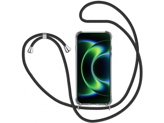 Xiaomi 17 Ultra Handykette Necklace Hülle Gummi transparent