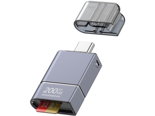 Mobile Type-C zu MicroSD TF High Speed Kartenleser bis zu 200MB/s