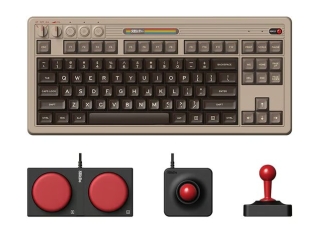 8bitdo Retro Mechanical Keyboard Tastatur C64 Edition US