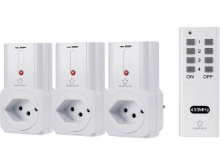 Renkforce Funk-Schalter-Set 4-teilig 433 MHz CH