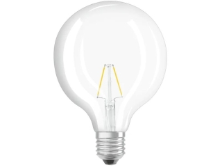 Osram LED Retrofit Classic Globe E27 Klar 2.5W 250lm
