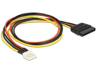 SATA 15-Pin auf Floppy 4-Pin Stromadapterkabel